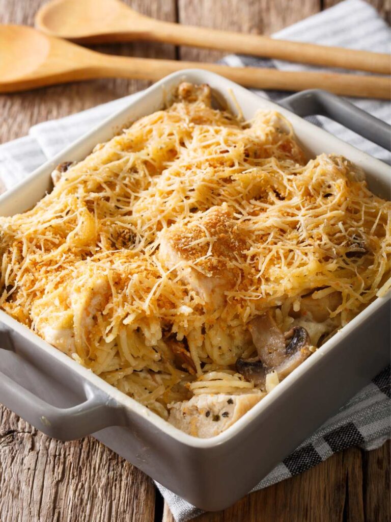 Paula Deen Turkey Tetrazzini