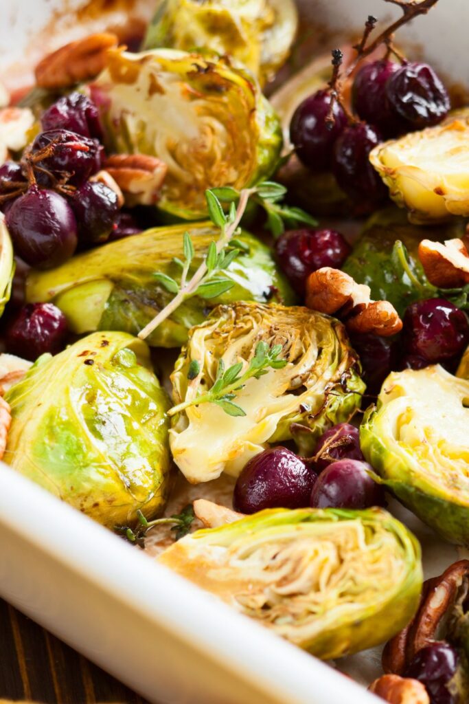 Giada De Laurentiis Brussel Sprouts Agrodolce