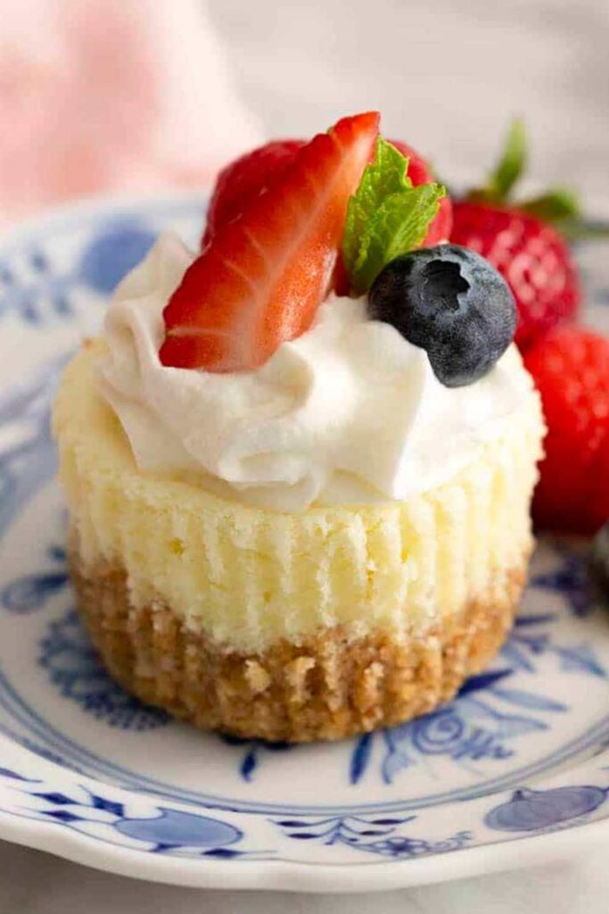 Paula Deen Mini Cheesecake