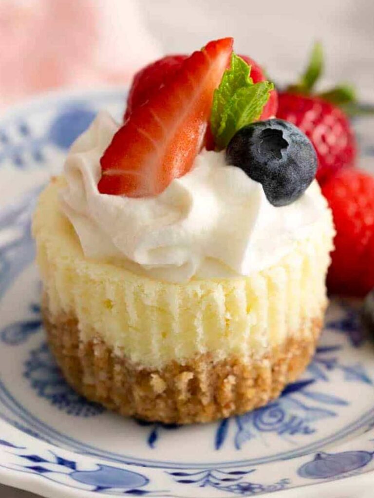 Paula Deen Mini Cheesecake