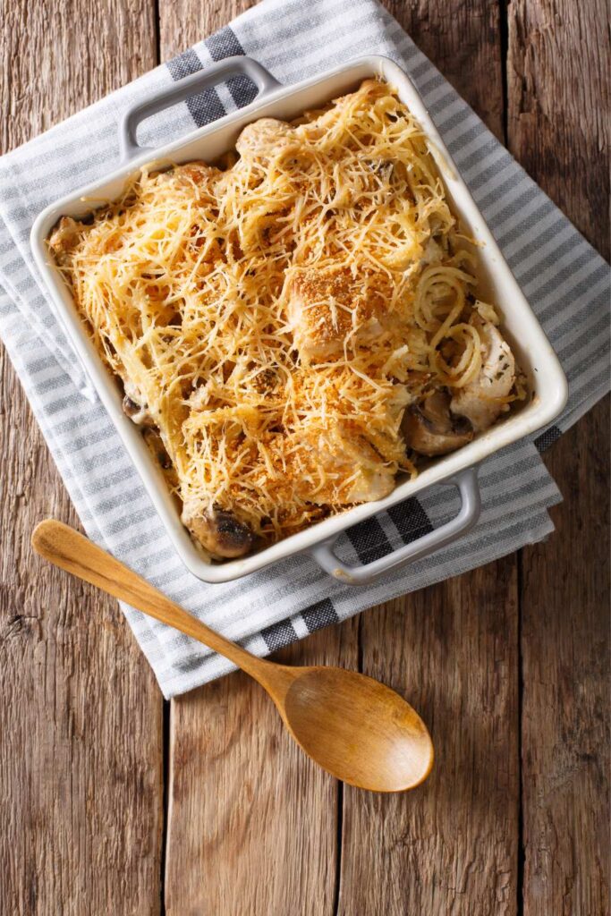 Paula Deen Turkey Tetrazzini 