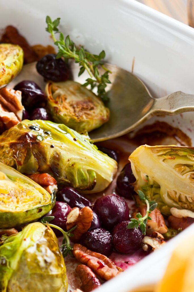 Giada De Laurentiis Brussel Sprouts Agrodolce