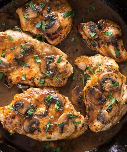 Giada De Laurentiis Marsala Chicken