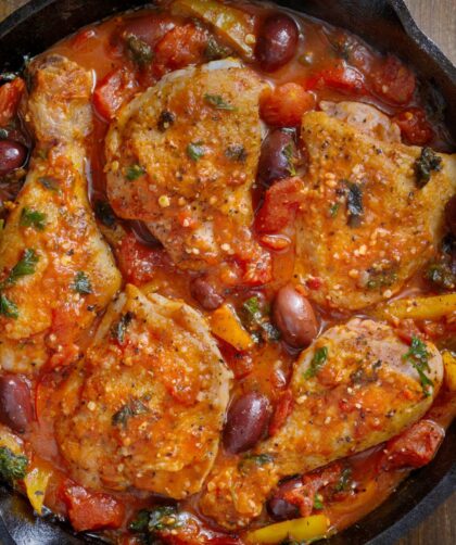 Giada De Laurentiis Chicken Cacciatore