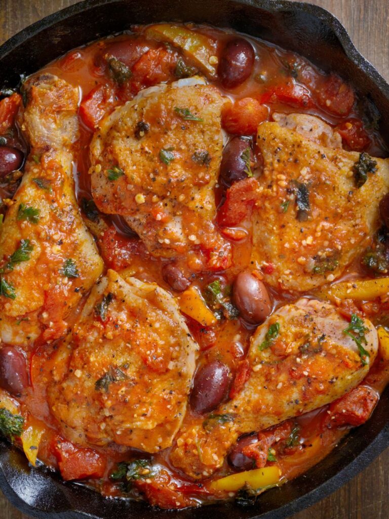 Giada De Laurentiis Chicken Cacciatore - American Chefs Recipes