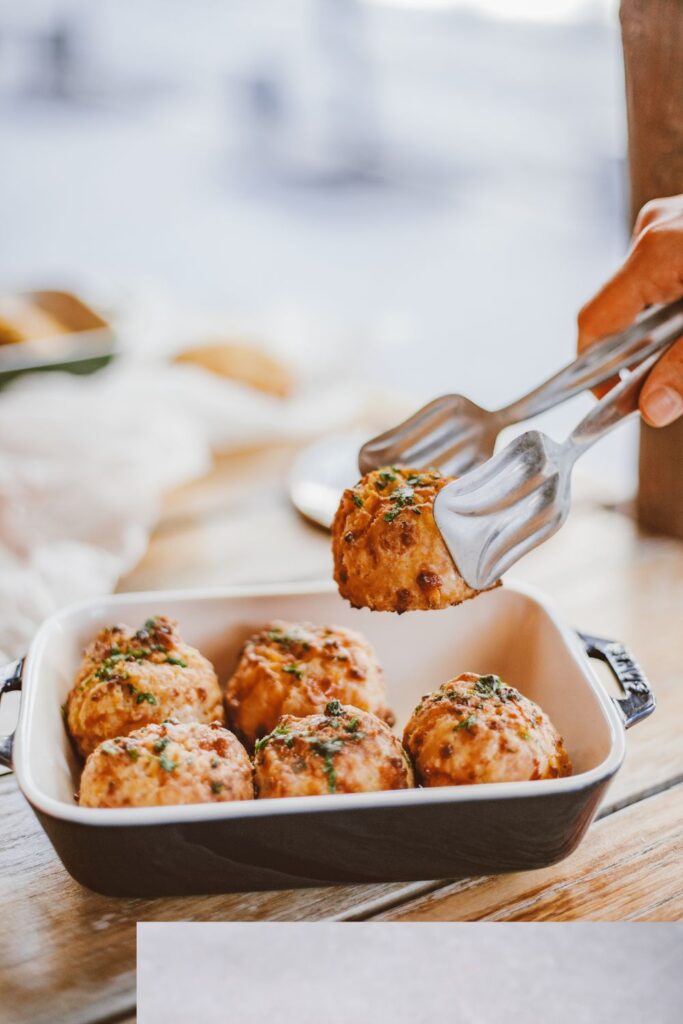 Giada De Laurentiis Chicken Piccata Meatballs