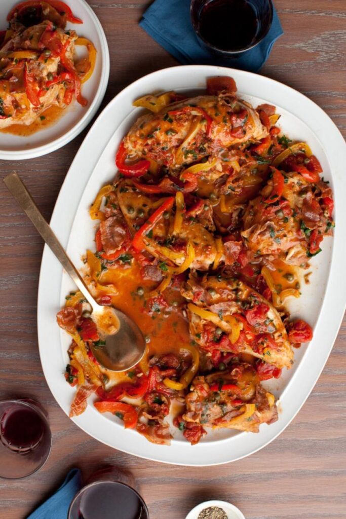 Giada De Laurentiis Roman Style Chicken