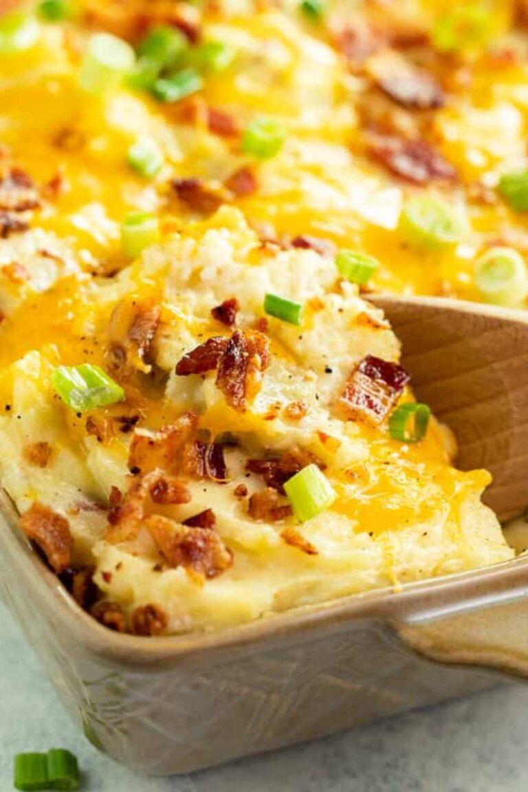 Paula Deen's Twice Baked Potato Casserole - American Chefs Recipes